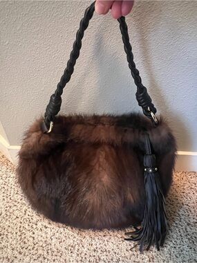 Paolo Masi Mink Fur Bag